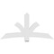 Ekena Millwork Davenport Architectural Grade PVC Gable Bracket, 72"W x 36"H x 4"D x 6"F, 12/12 Pitch GBP072X36X0406DAV00 - alternate 5
